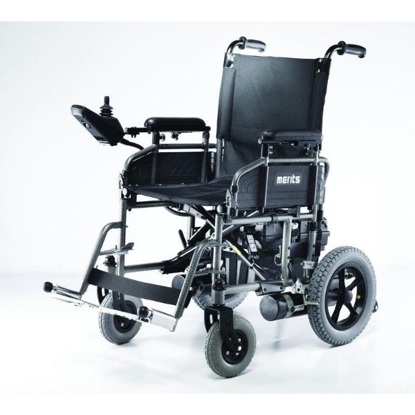 Merits Health P101 Travel-Ease Electric Folding Power Chair